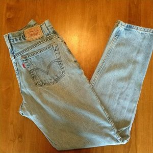 Levi's 550 High Waisted Classic Relaxed Tapered L
